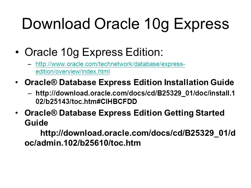 Oracle 11g client download